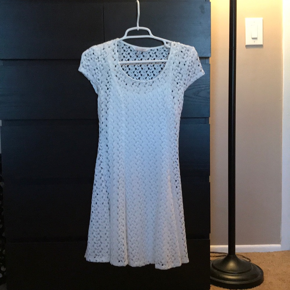 Cute white summer dress